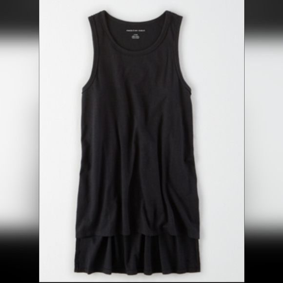 American Eagle Hi Lo black tank top - Picture 1 of 1